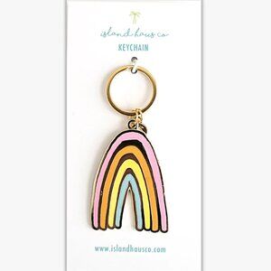 Island Haus Rainbow Keychain